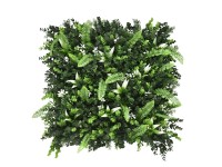 Zelený dekoračný panel Gentle Jungle 50 x 50 cm