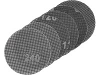 LUX-TOOLS Súprava mriežkových plátien Comfort Ø 225 mm, 6-dielna