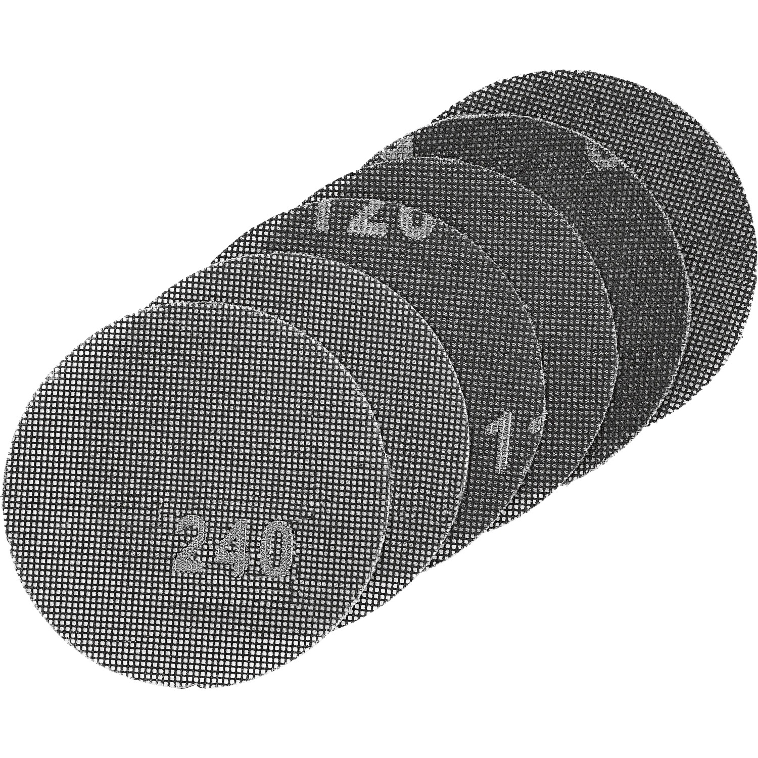 E-shop LUX-TOOLS Súprava mriežkových plátien Comfort Ø 225 mm, 6-dielna