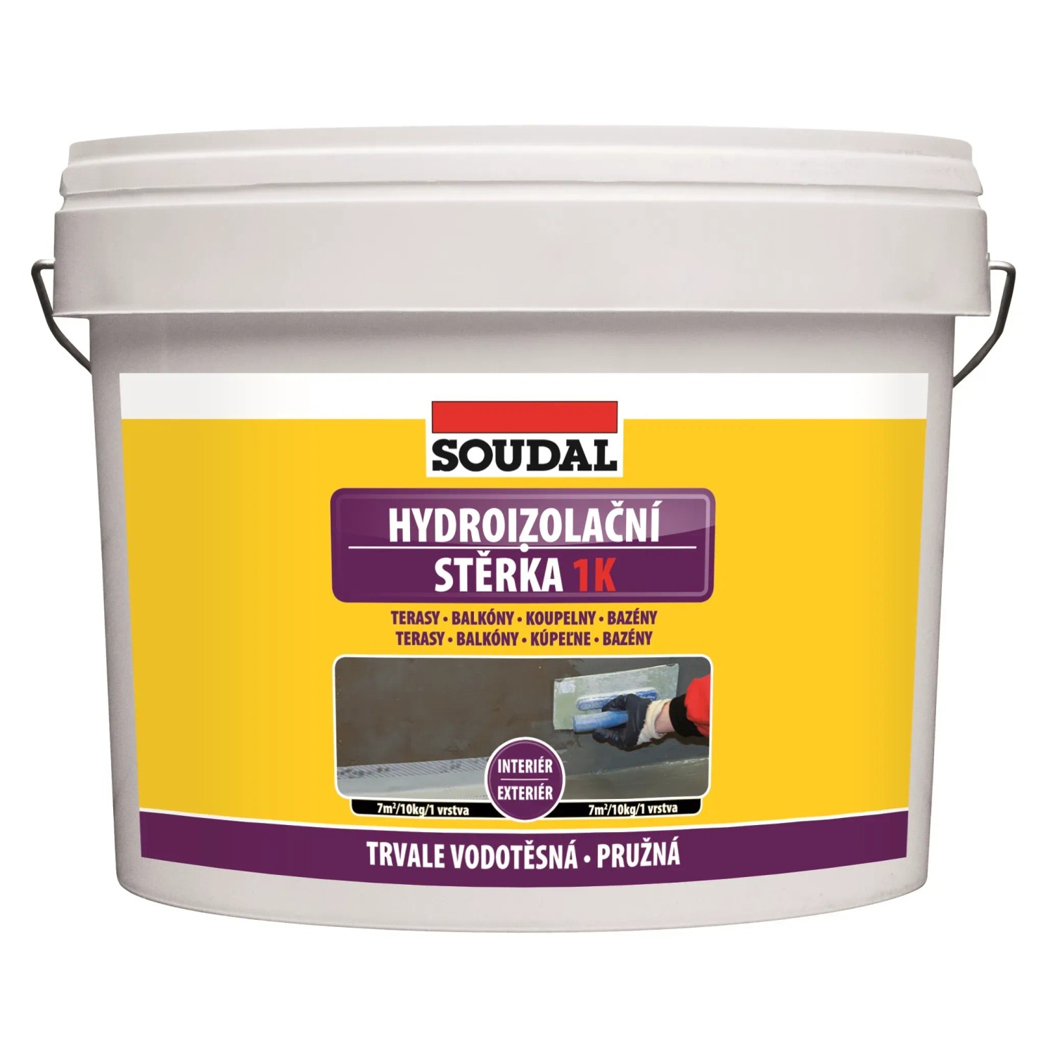 E-shop SOUDAL Hydroizolačná stierka 1K 5 kg