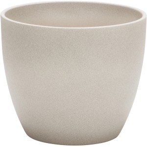 Scheurich kvetináč 920, Ø 33 cm, Taupe Stone. Keramický kvetináč do interiéru.