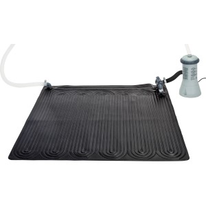 Solárna rohož Intex 120x120 cm s filtračným čerpadlom na ohrev bazéna.