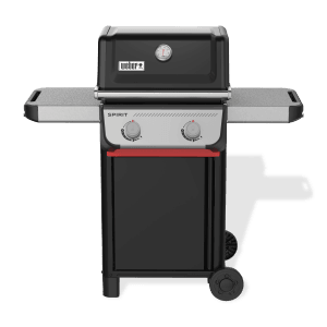 Weber plynový gril E-210 Spirit, 2 horáky, čierny. Kompaktný gril na balkóny a terasy.