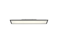 JUST LIGHT. LED panel FLAT 20 W, 1800 lm, 2700-5000 K čierny, 6,5 x 100 x 25 cm