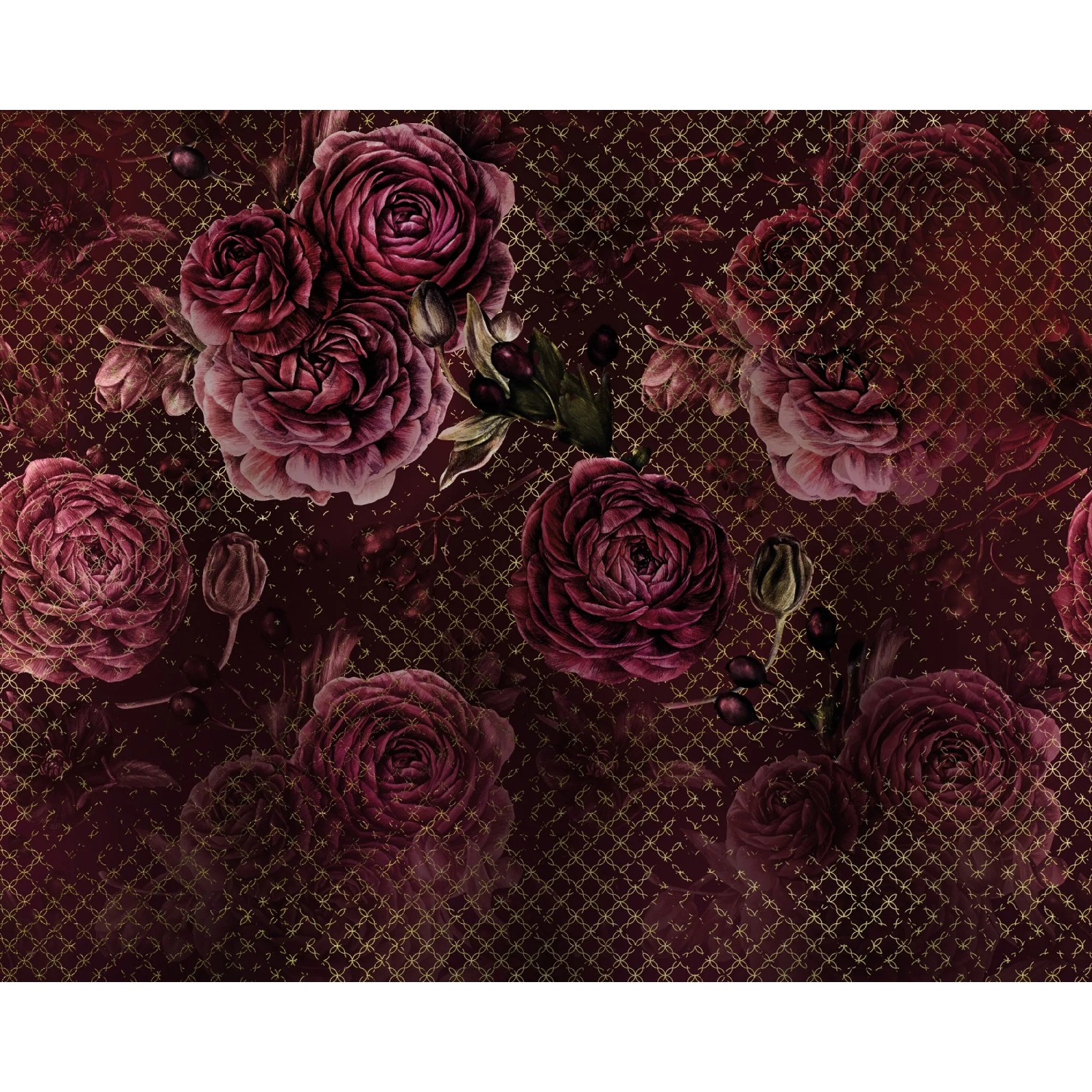 E-shop Komar Vliesová fototapeta Rouge Intense 350 x 280 cm