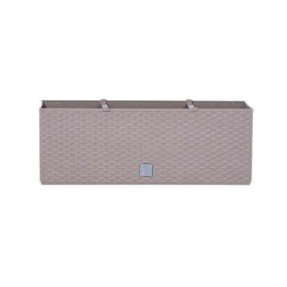 Prosperplast Truhlík so zavlažovacím systémom Rato Case 51,4 cm, mocca