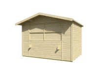 Weka Drevený predajný stánok Mori 5, prírodný, 300 x 200 cm