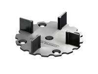 GS Terrassen Škárovacie krížiky PRO 3 mm, čierna, 100 ks