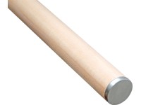 Koncový kryt z ušľachtilej ocele pre drevené madlá priemer 52 mm