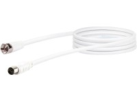 Schwaiger Satelitný pripájací kábel 75 dB 1,5 m F-konektor/IEC zdierka Schwaiger Satelitný pripájací kábel 75 dB 1,5 m F-konektor/IEC zdierka