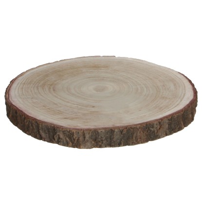 Mica Decorations Podložka Pia, svetlo hnedá, pr. 30 x 3 cm