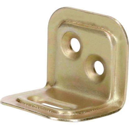 Nastaviteľný uholník žlto pozinkovaný 30 mm x 25 mm x 25 mm