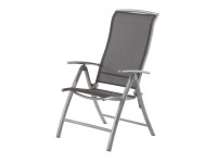 OBI Skladacie kreslo Vigo, čierna, 68 x 61 x 112 cm