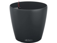 Lechuza Samozavlažovací kvetináč Classico Color Eco 28 tm.sivý pr. 27,5 x 26 cm