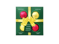 Provence Šumivá bomba do kúpeľa santal. drevo/mandľa 90 g , 4 ks