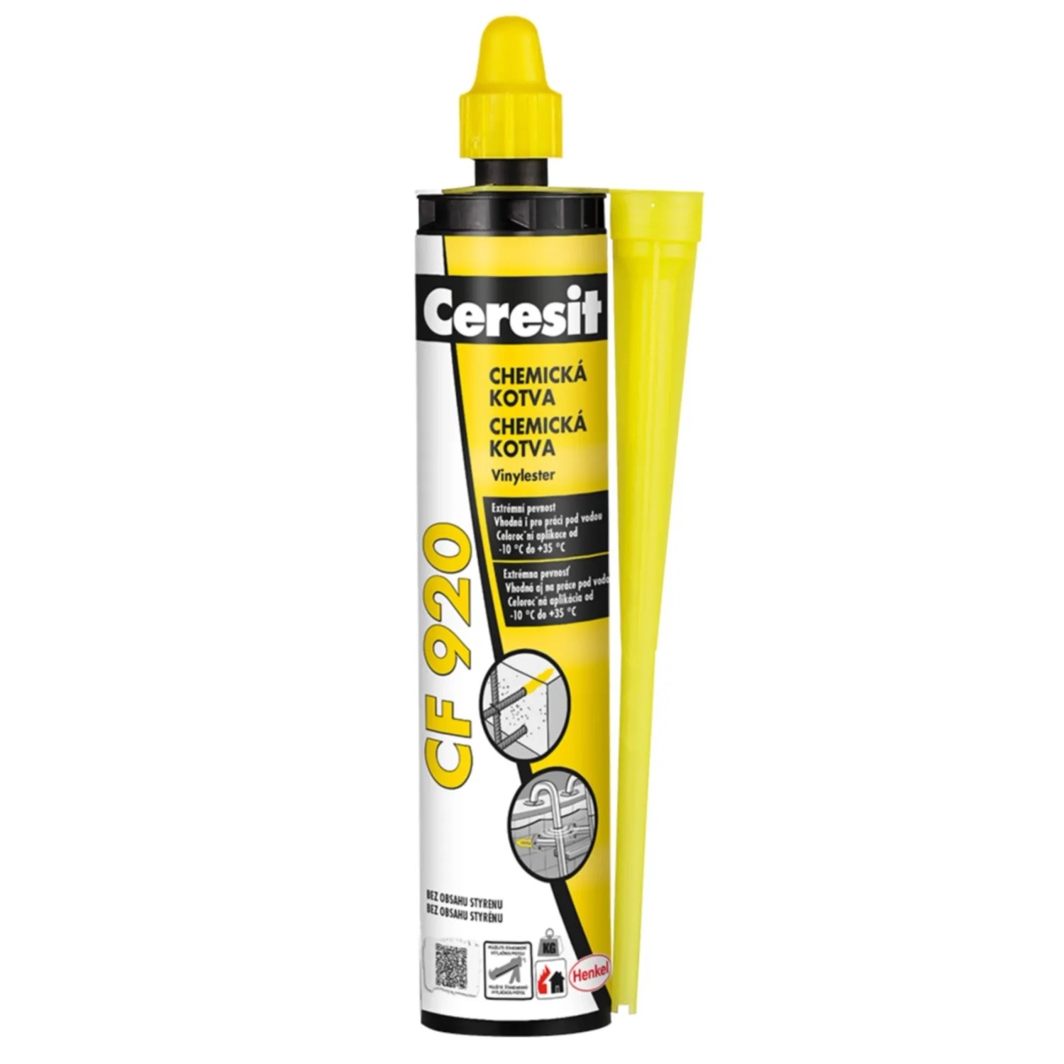E-shop Ceresit Chemická kotva CF 920 vinylester 280 ml