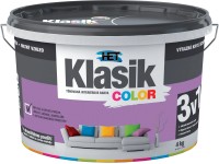 HET Klasik COLOR Tónovaná interiérová farba KC 0347 fialová orgovánová, 4 kg
