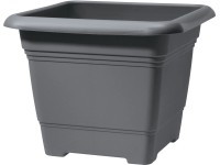 Scheurich Kvetináč Nora 326, metalická sivá, 58 x 58 cm