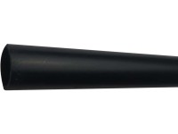 Arcansas Okrúhla rúrka PVC čierna matná pr. 8 x 1000 mm