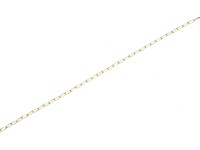 LUX-TOOLS Hodinová reťaz pomosadená oceľ 1,1 mm - metráž