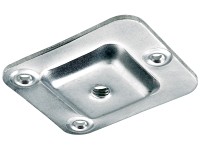 Hettich Montážna doska nohy stola 58 x 67 mm pozinkovaná