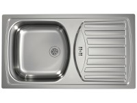 Alveus Nerezový drez Basic 150, 78 x 43,5 cm Alveus Nerezový drez Basic 150, 78 x 43,5 cm