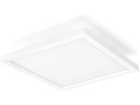 Philips Hue White Ambiance LED strop. svietidlo Aurelle, biele, 4,6 x 30 x 30 cm