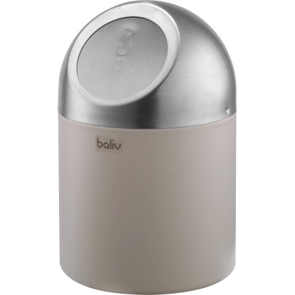 baliv Kozmetický odpadkový kôš 1,25 l pieskový