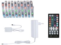 Paulmann MaxLED 250 zákl. súprava RGBW 3000K, IP20, 20W 230/24V 24VA strieb. 3 m