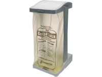 Keeeper Stojan na vrece na odpad na 60 - 120 l strieborný