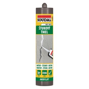 SOUDAL Štukový tmel 280ml biely