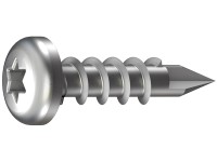 GS Terrassen Závrtná skrutka so šošovkovou hlavou 100 ks, 4,8 x 25 mm