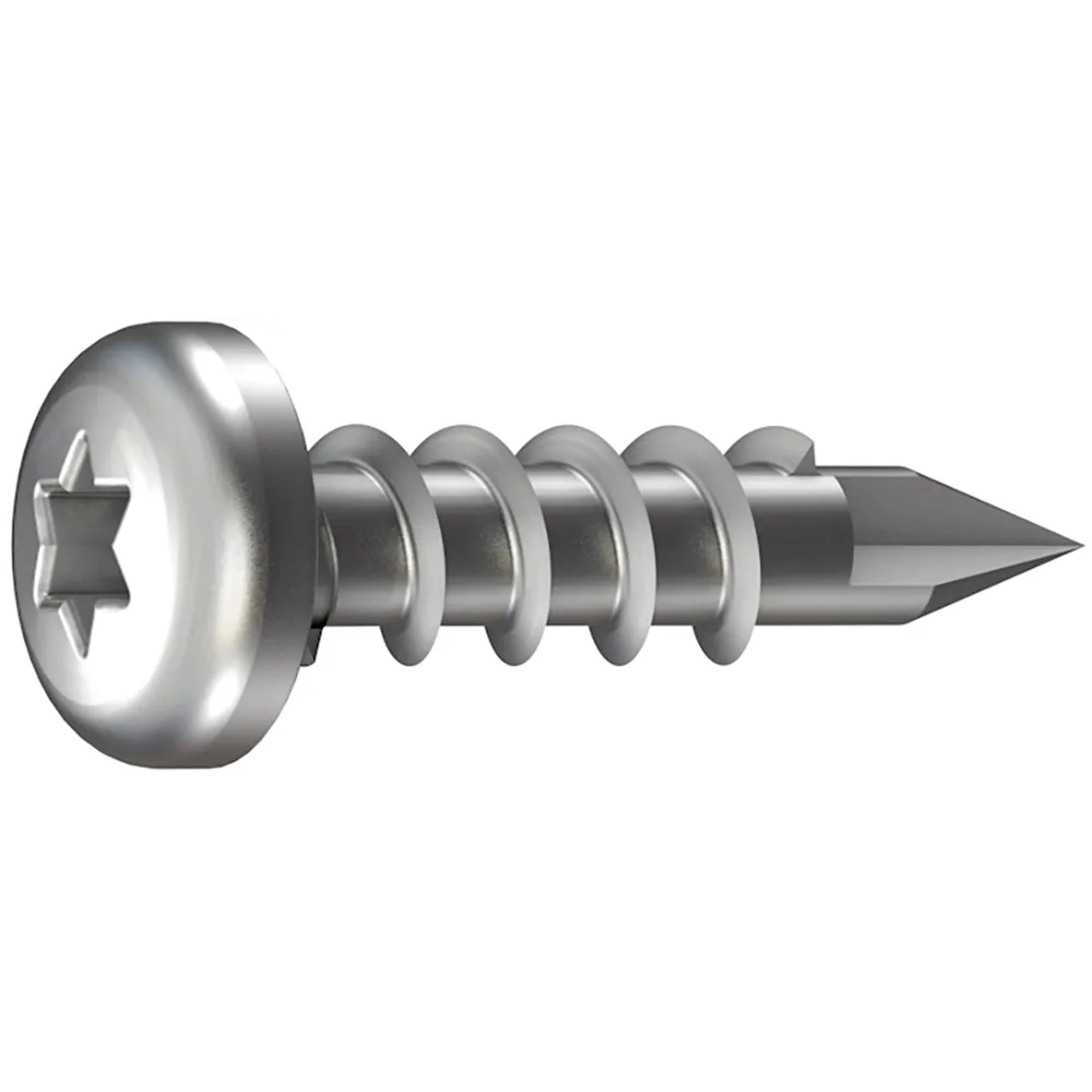 E-shop GS Terrassen Závrtná skrutka so šošovkovou hlavou 100 ks, 4,8 x 25 mm