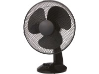 Stolný ventilátor, čierna, pr. 30 cm