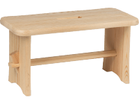 Drevená stolička z prírodnej borovice FSC®