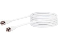 Schwaiger Satelitný pripájací kábel KVCHQ75 532 biely 7,5 m Schwaiger Satelitný pripájací kábel KVCHQ75 532 biely 7,5 m