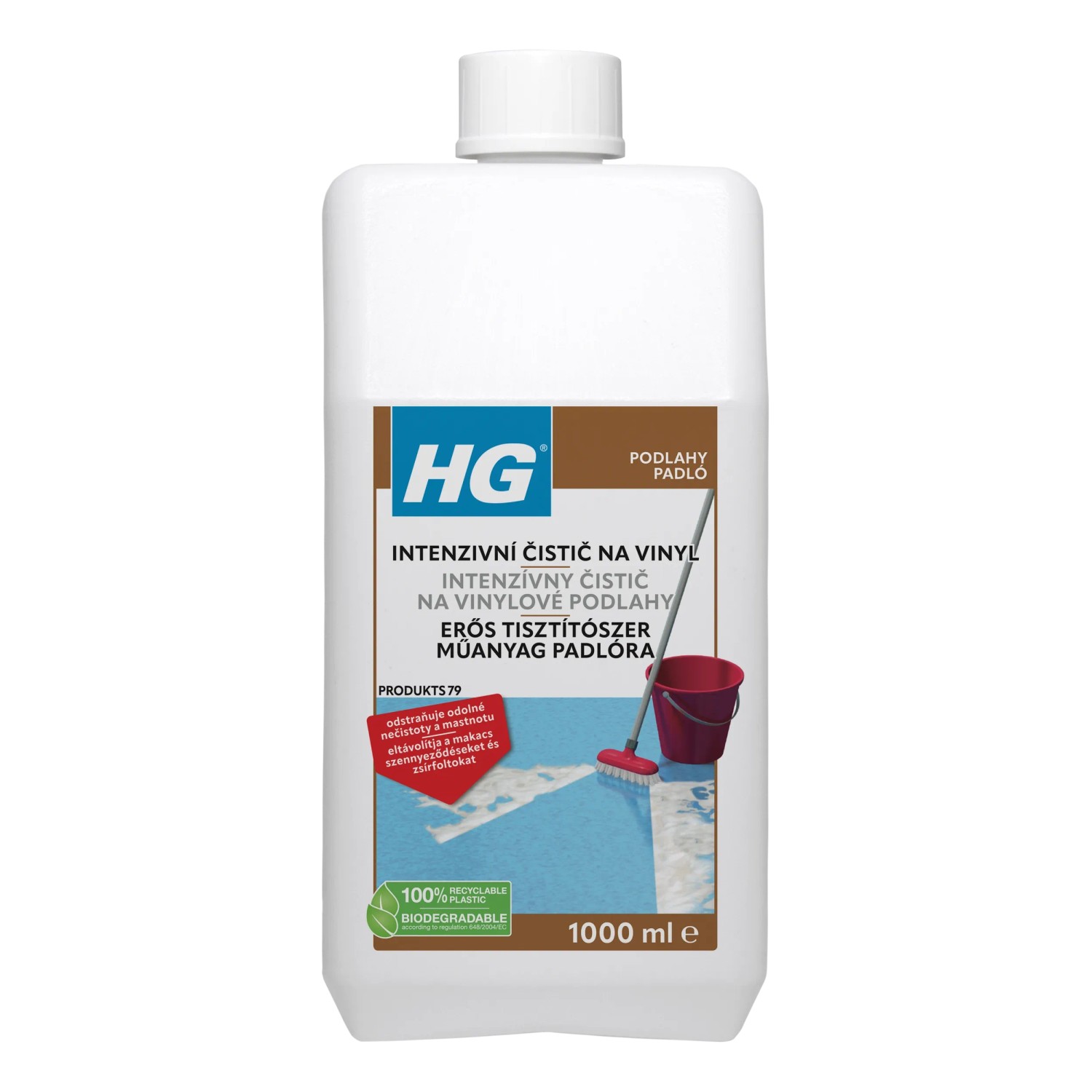 E-shop HG Intenzívny čistič pre vinyl 1 l