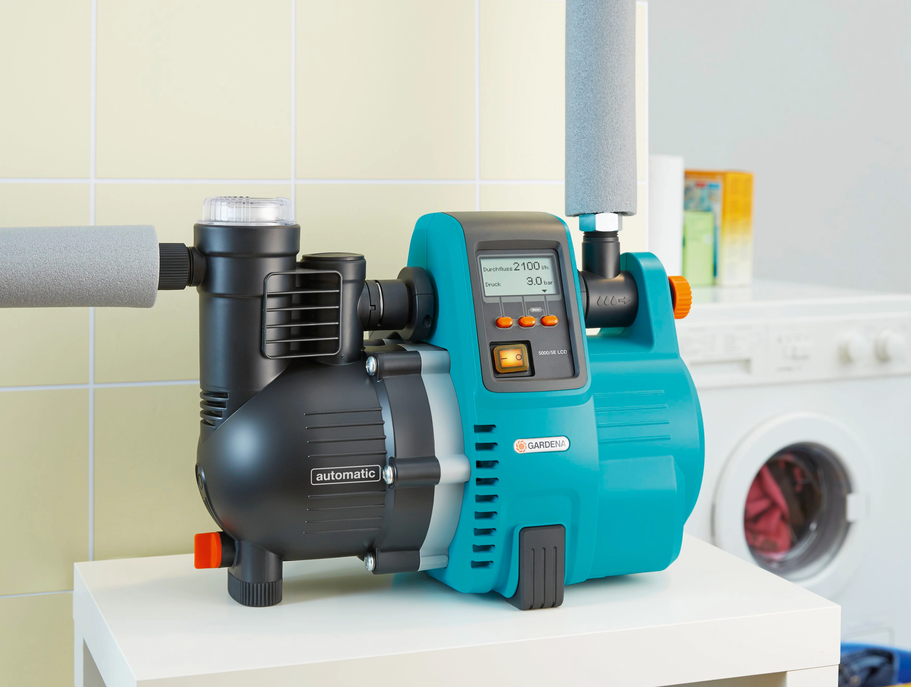 Gardena Domáca automatická vodáreň Comfort 5000/5E LCD nakúpiť v OBI