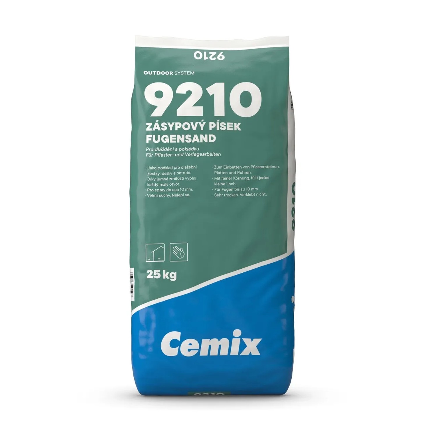 E-shop Cemix Zásypový piesok 9210, 25 kg