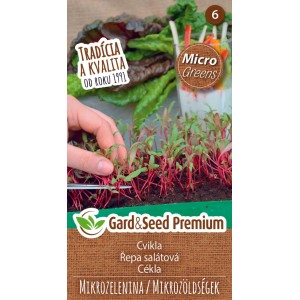 GardenSeed Premium Semienka Mikrozelenina Cvikla