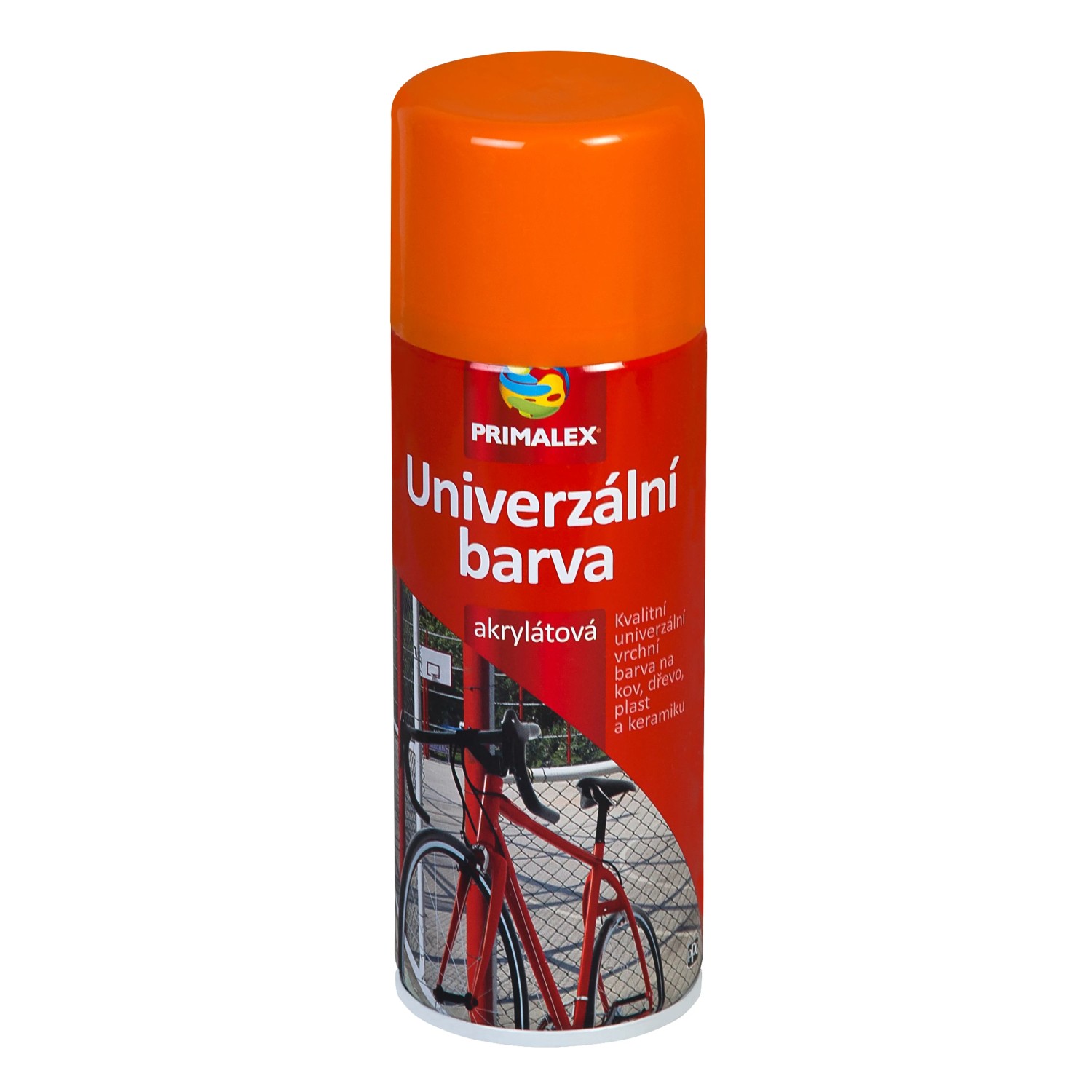 E-shop PRIMALEX Univerzálna farba v spreji RAL 2003 oranžová pastelová 400 ml