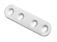 Hettich Spojovacia doštička, biela, 60 x 15 x 2 mm