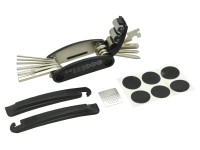 Compass Cyklotaška s náradím a lepením čierna 10 x 13 x 4 cm