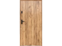 O.K. DOORS Oceľové vchodové dvere ARTEMIDA P55 divoký dub Sonoma 90 P