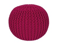 Obsession Sedací vak Cool Pouf 777, tmavo ružová, pr. 40 x 43 cm