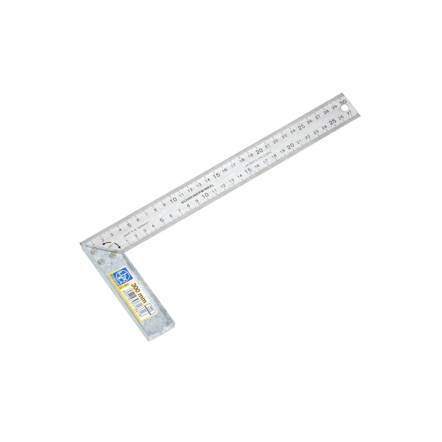 E-shop LUX-TOOLS LUX-TOOLS Uholník s príložkou 300 mm Classic