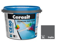 Ceresit Flexibilná škárovacia hmota CE 40 Aquastatic Graphite, 5 kg