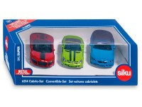 SIKU Kovový model Set kabrioletov, 3 ks