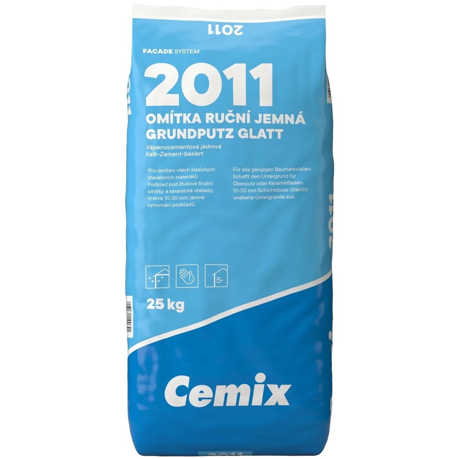 E-shop Cemix 2011 Omietka ručná jemná 25 kg