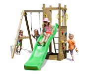MARIMEX Ihrisko detské Play Basic 004 + zelená šmykľavka